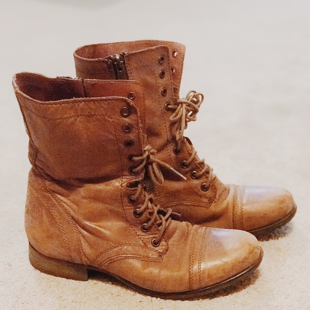 Steve Madden Troopa Combat Boots